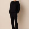 Clothing SABLYN | Mason French Terry Sweatpant W/Pockets | Black