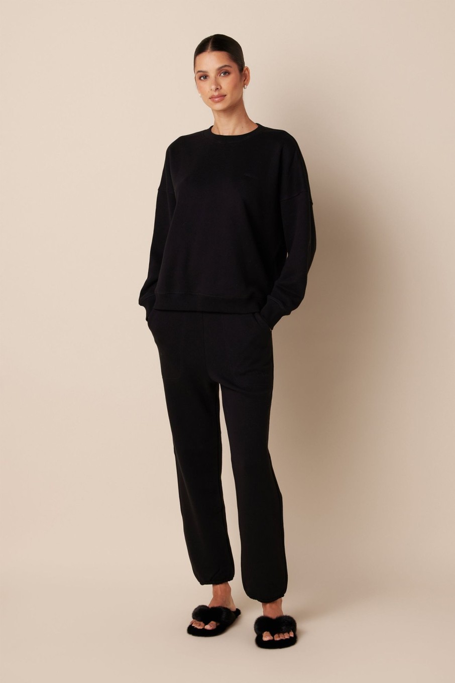 Clothing SABLYN | Romy Classic Sweatshirt | Black