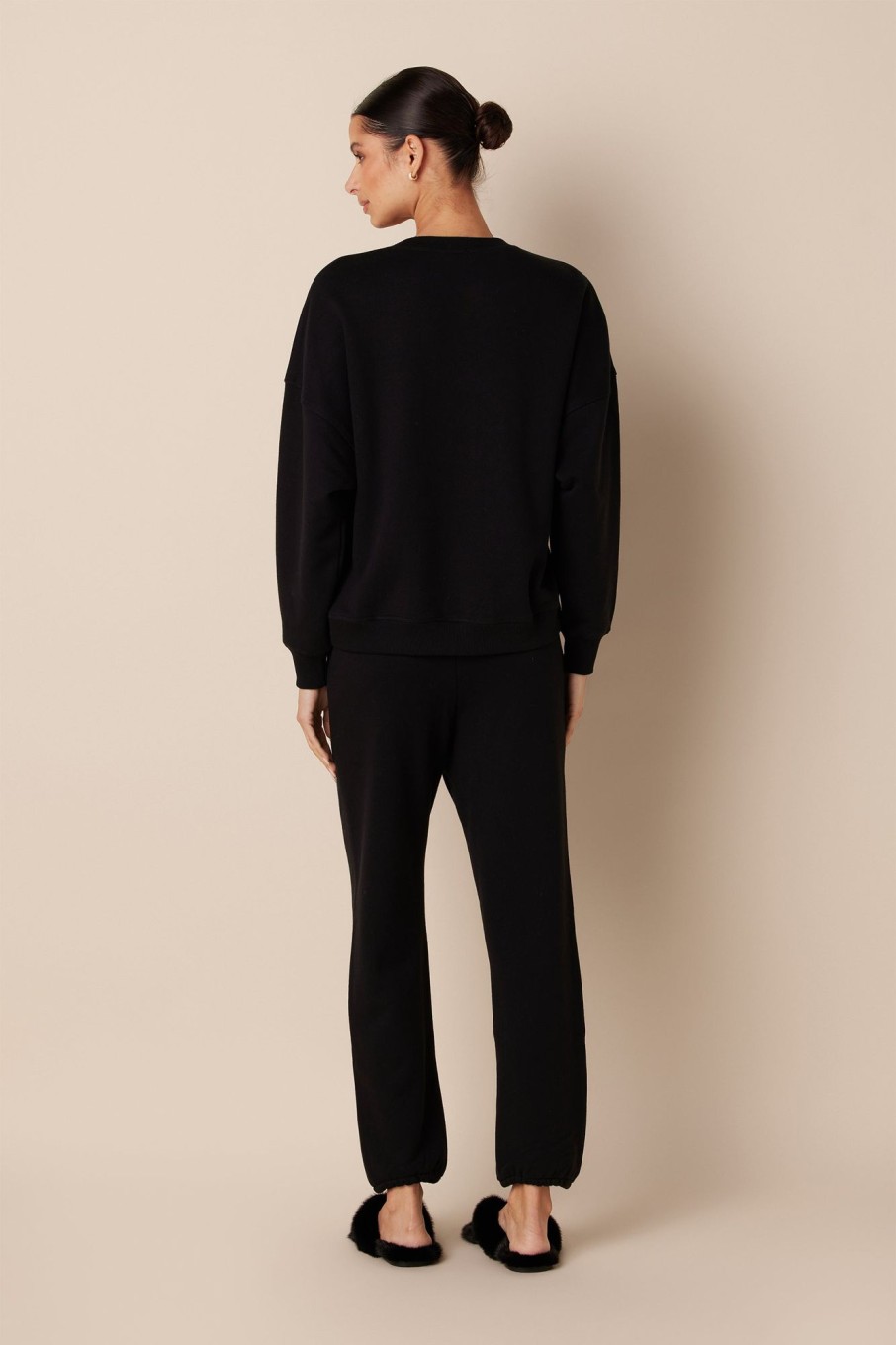 Clothing SABLYN | Mason French Terry Sweatpant W/Pockets | Black