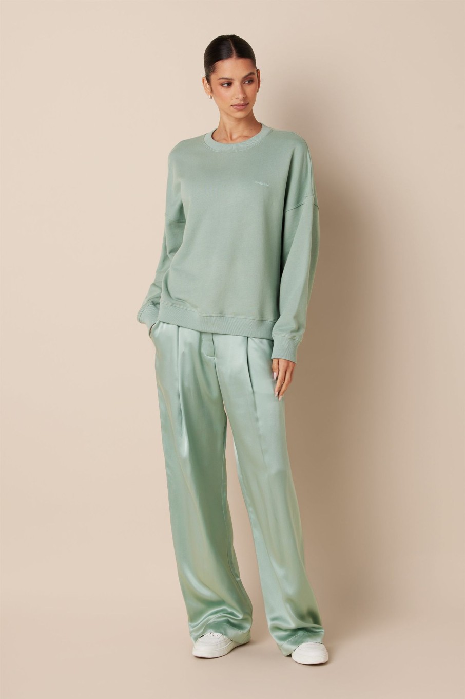 Clothing SABLYN | Emerson Pleated Silk Pant