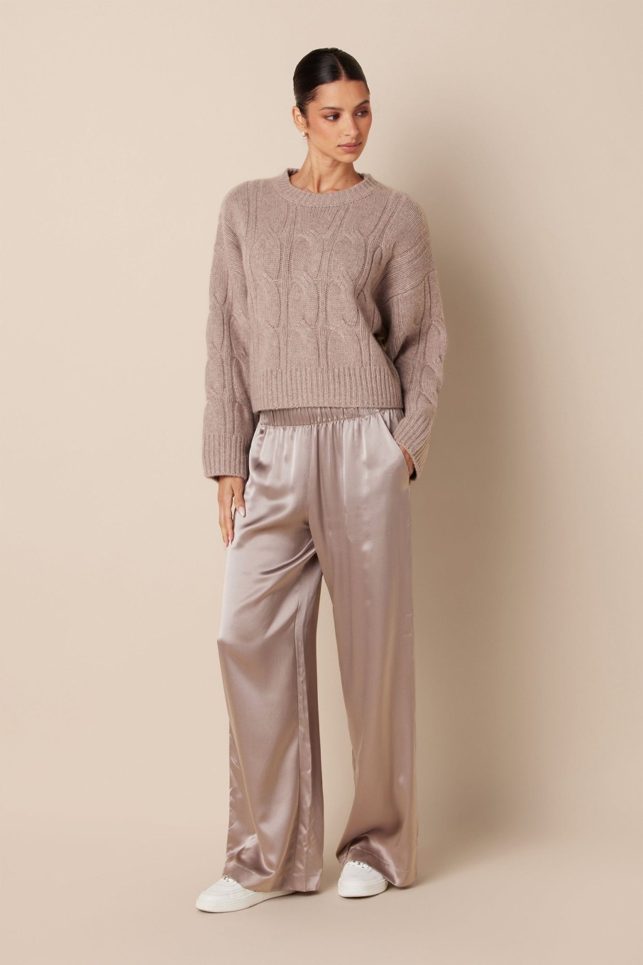 Clothing SABLYN | Brynn Wide Leg Pant | Toast