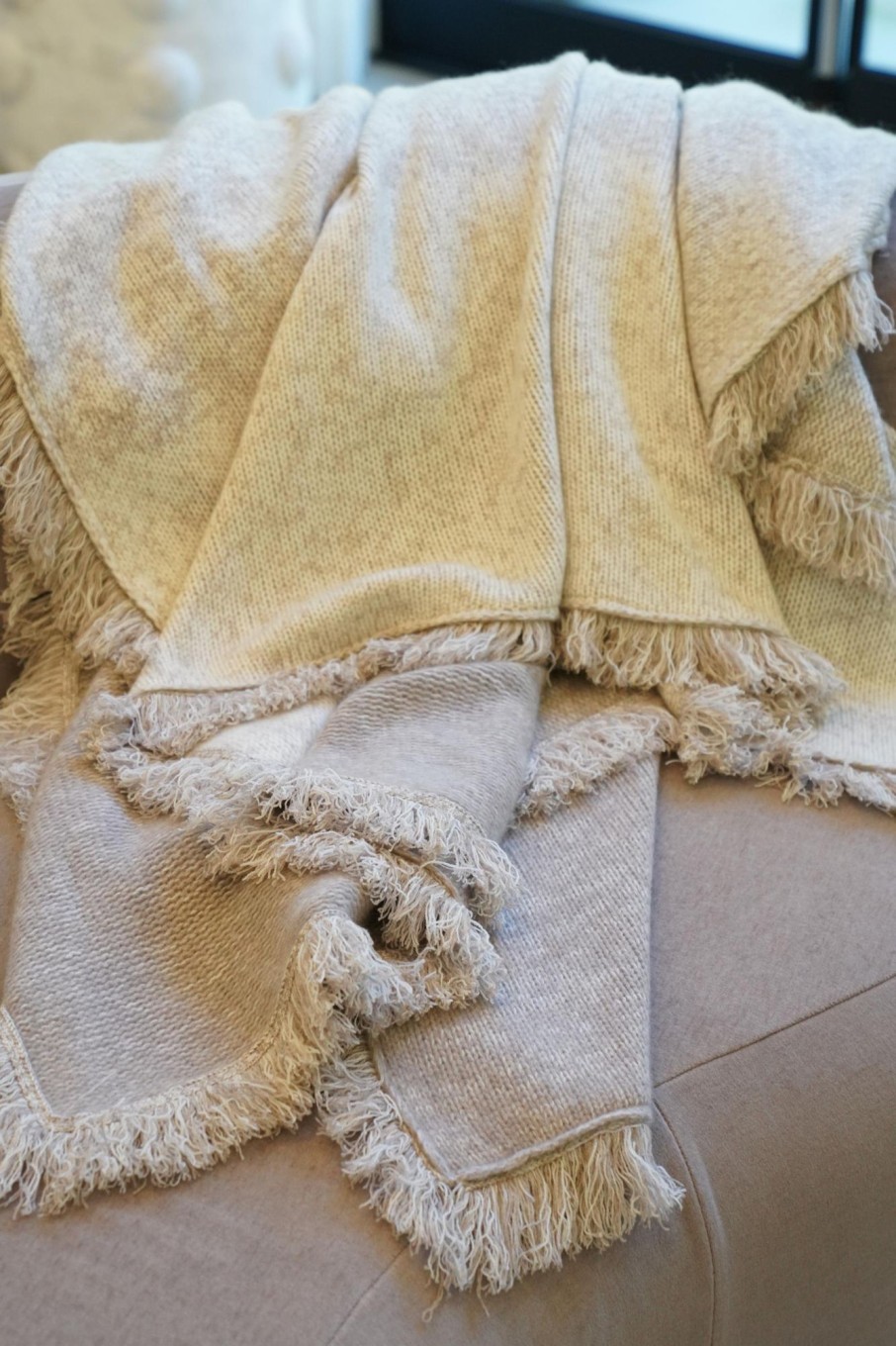 Accesories SABLYN | Colette Cashmere Blanket | Ombre Toast