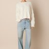 Clothing SABLYN | Tristan Cable Knit Sweater | Gardenia