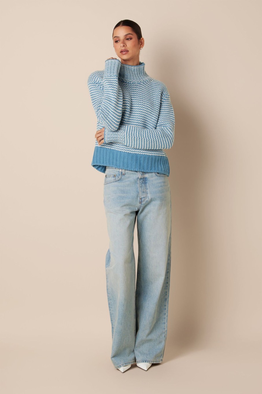 Clothing SABLYN | Everett Cashmere Turtleneck