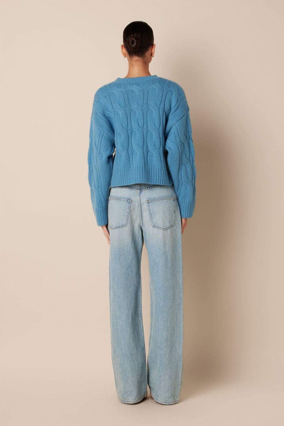 Clothing SABLYN | Tristan Cable Knit Sweater